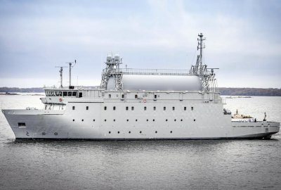 W czwartek palenie blach na budowę pierwszego z serii okrętu SIGINT dla Marynarki Wojen...