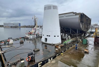 Stocznia Szczecińska 'Wulkan' (SSW) podwykonawcą Meyer Werft - wczoraj poinformowała o ...