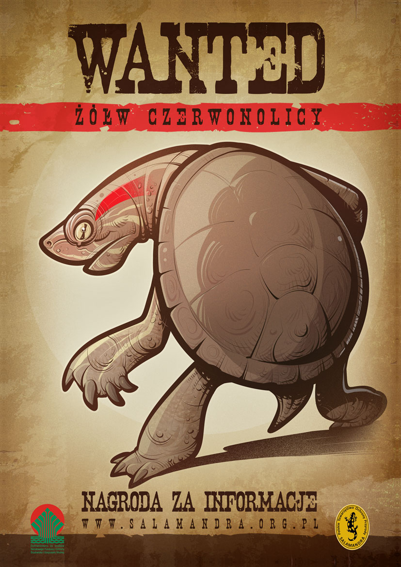 List gończy za żółwiem czerwonolicym List gończy za żółwiem czerwonolicym