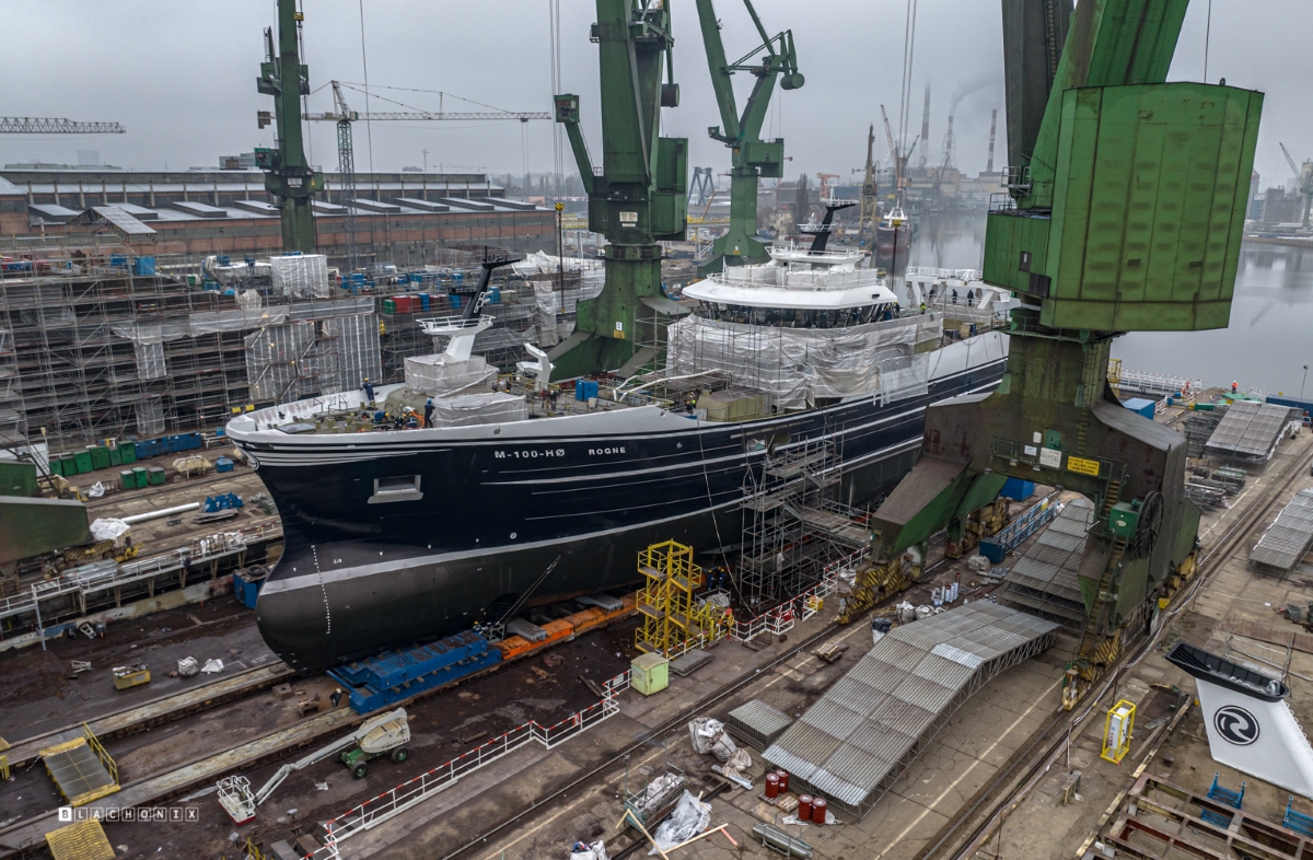 Kolejny trawler zwodowany w Karstensen Shipyard Poland