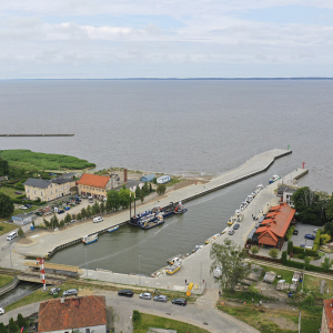 Rozbudowa portu we Fromborku. Fot. Sławomir Lewandowski / PortalMorski.pl