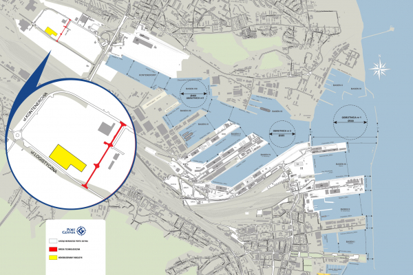 Nowa infrastruktura intermodalna Centrum Logistycznego w Porcie Gdynia