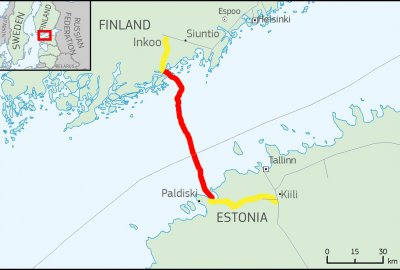 Rząd Finlandii wzmocnił nadzór nad gazociągiem Balticconector