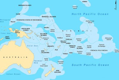 Rajskie wyspy Pacyfiku nowym polem rywalizacji mocarstw; obawy o budowę ...