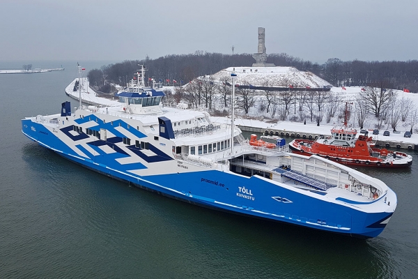 Prom Toll ze stoczni Remontowa Shipbuilding przekazany estońskiemu armatorowi