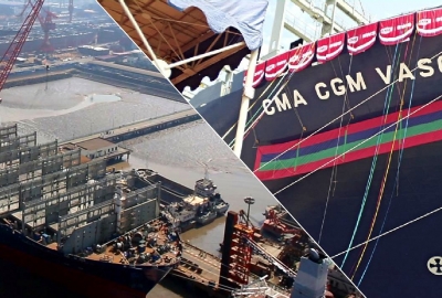 Francuska spółka CMA CGM otrzymała największy w swojej flocie kontenerowiec