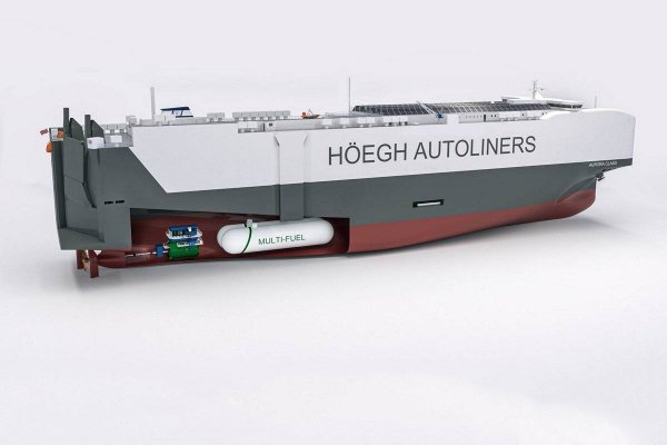 Nowy, rekordowej wielkości samochodowiec Hoegha …i bardzo ''zielony'' [VIDEO]