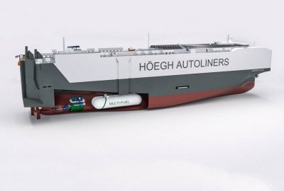 Nowy, rekordowej wielkości samochodowiec Hoegha …i bardzo ''zielony'' [V...