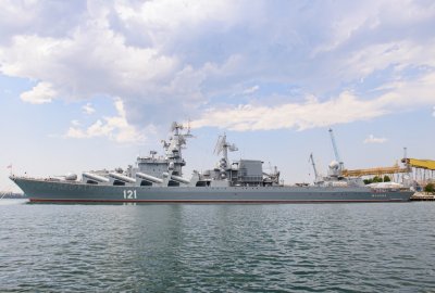Na krążowniku Moskwa w wyniku pożaru wybuchła amunicja
