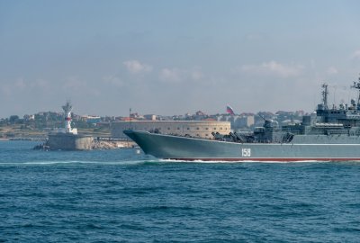 Ukraińska armia: zniszczyliśmy dwa rosyjskie okręty desantowe na południu