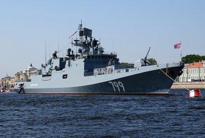 Pentagon: nie możemy potwierdzić doniesień o uderzeniu na rosyjską fregatę Admirał Maka...