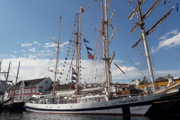 Pogoria na The Tall Ships Races 2018