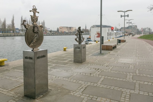Pomnik dla zasłużonego żeglarza w Szczecinie