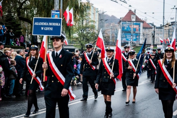 Parada Niepodległości - Przyłącz się do Akademii Morskiej w Gdyni