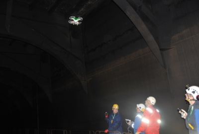 W Remontowej SA testowano drony przy inspekcjach wnętrz statków [VIDEO]