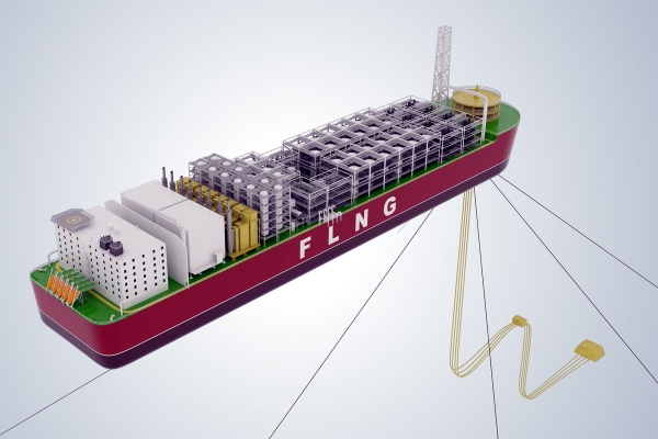 Zakończyła się budowa kadłuba jednostki PFLNG2 [VIDEO]