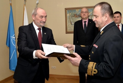 Kontradm. Mirosław Mordel Inspektorem Marynarki Wojennej RP