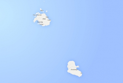 Niewielki frachtowiec zatonął między wyspami na Oceanie Spokojnym