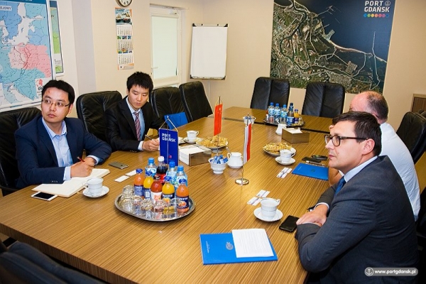 Port Gdańsk gościł przedstawicieli chińskiego przedsiębiorstwa China Harbour Engineerin...