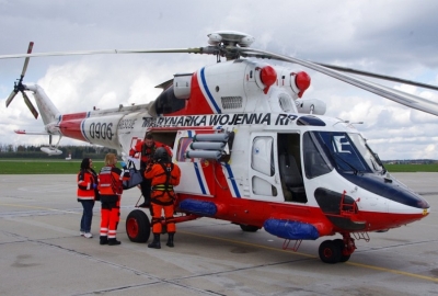 Akcja ratownicza na Bałtyku. Pomocy udzielono pracownikowi platformy wydobywczej