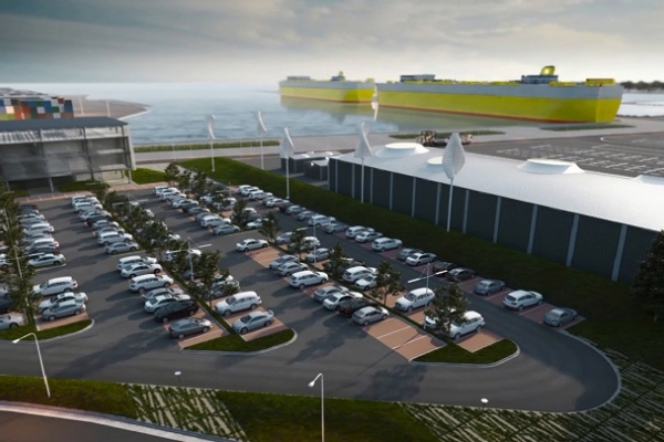Otwarto największy terminal ro-ro w Australii
