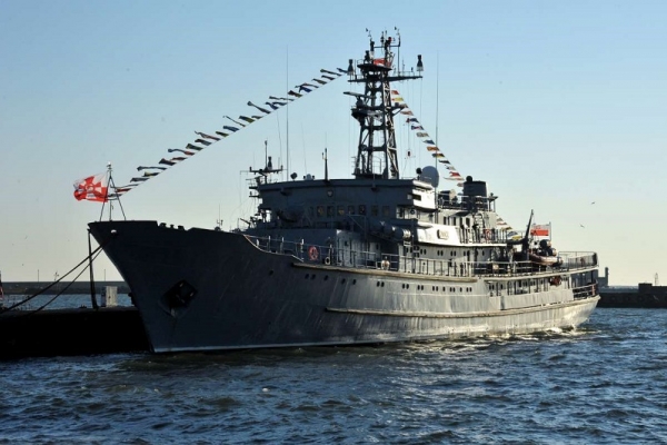 Rocznica sformowania Dywizjonu Okrętów Wsparcia i podniesienia bandery na ORP WODNIK