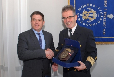 Minister Chorwacji w Akademii Morskiej w Gdyni