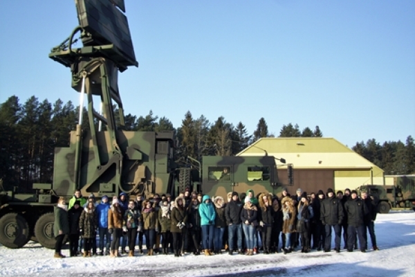 Studenci AMW odwiedzili Morską Jednostkę Rakietową 3. Flotylli Okrętów