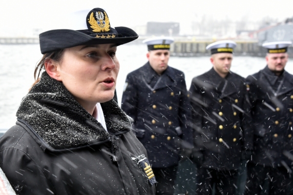 Gdynia: Po raz pierwszy kobieta dowódcą Grupy Jednostek Pływających MW