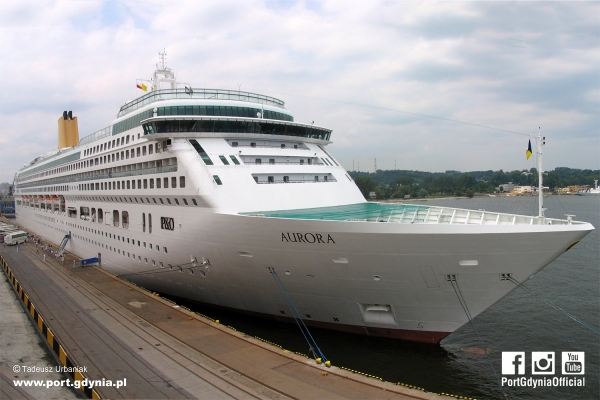 Port Gdynia: Wizyta Aurory