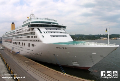Port Gdynia: Wizyta Aurory