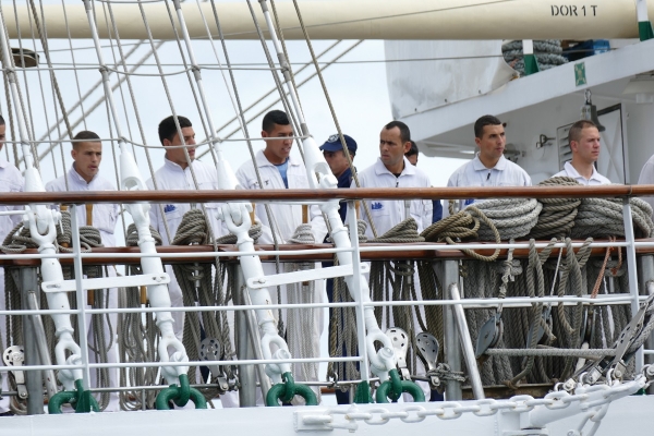 Ostatni rejs Daru Młodzieży z Algierczykami na pokładzie