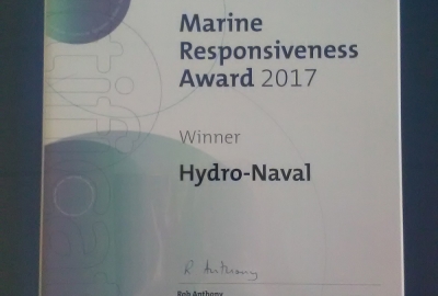 Prestiżowa nagroda dla Hydro-Naval