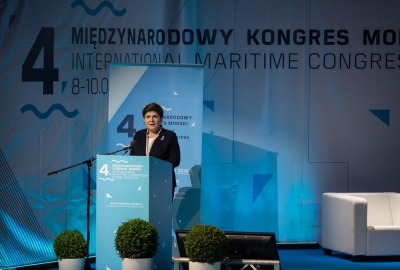 Premier Beata Szydło otworzy w czwartek Kongres Morski