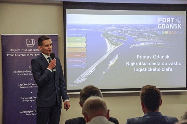 Zarząd Morskiego Portu Gdańsk na Polskich Dniach Morza na Słowacji