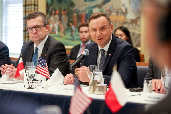 Prezydent Duda zachęcał do inwestowania w polską infrastrukturę i region Trójmorza