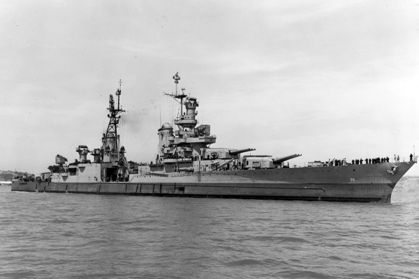 Na Pacyfiku zlokalizowano wrak okrętu Indianapolis