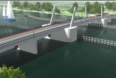 Budowa mostu w Sobieszewie wkracza w najważniejszą fazę