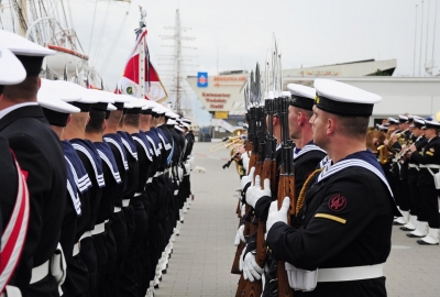 Promocja oficerów na pokładzie ORP Błyskawica