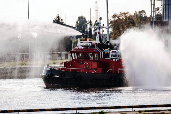 Antyterroryści i jednostki ochrony portu ćwiczyli razem w Porcie Gdańsk