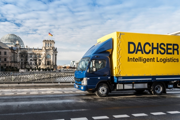 Dachser dostarczy towar elektrycznymi ciężarówkami