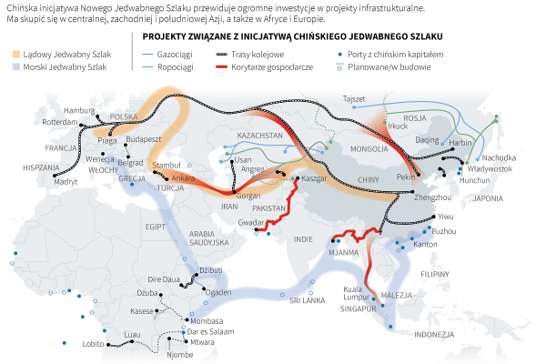 Ekspert: Polska musi zawalczyć, by w Nowym Jedwabnym Szlaku wyraźniej zaistnieć