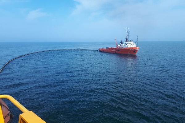 LOTOS Petrobaltic ćwiczy na Bałtyku