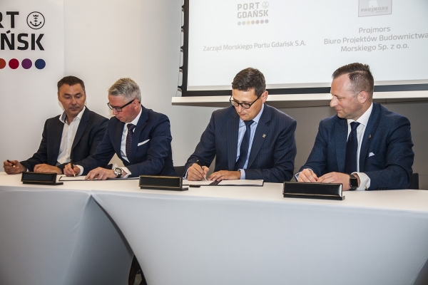 Port Gdańsk: Podpisano umowę na opracowanie koncepcji Portu Centralnego