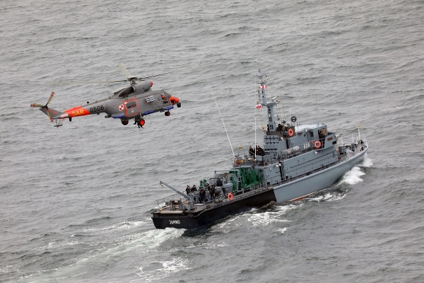 Wargacz-18: akcja ratownicza na morzu i zagrożenie chemiczne w Porcie Wojennym Świnoujś...