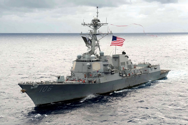 Okręty USA znów przepłynęły Cieśniną Tajwańską, irytując Pekin