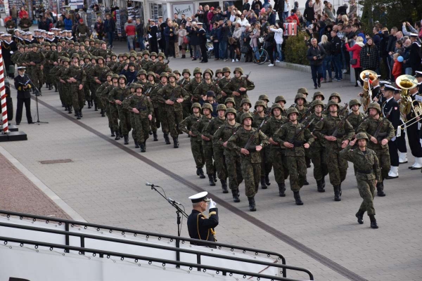 Przysięga wojskowa elewów służby przygotowawczej