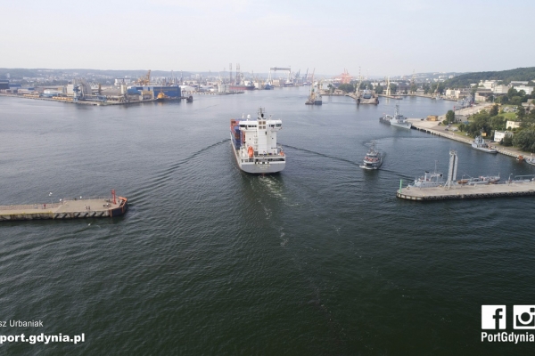 Port Gdynia poszerza wejście wewnętrzne 