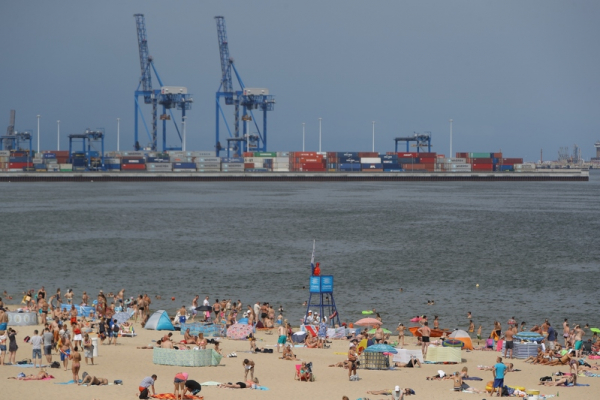 Plaża i las na Stogach nie pójdą pod rozbudowę Portu Gdańsk