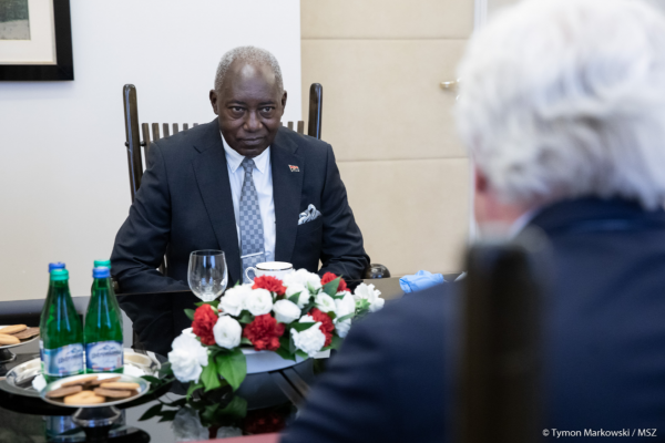 MSZ: Spotkanie z ambasadorem Angoli w Polsce